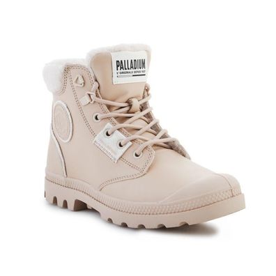 Bottines Palladium Pampa Hi Snow Warm Beige