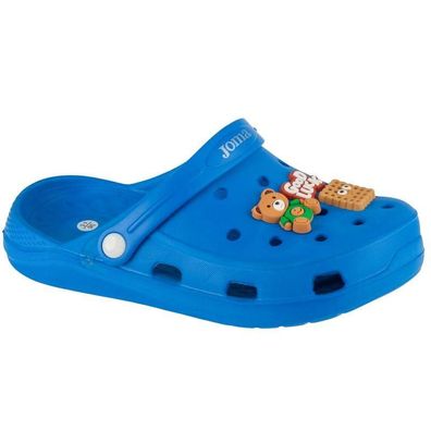 Sandalen Joma Kinder leichte synthetische Klappschuhe blau