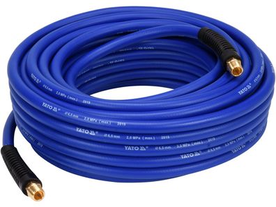 Hybrider Druckluftschlauch 1/4" 20 m, flexibel und chemikalienbeständig