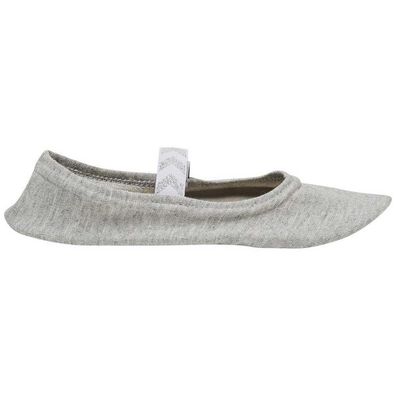 Kindersneaker Hummel Gym Grau mit elastischem Riemen