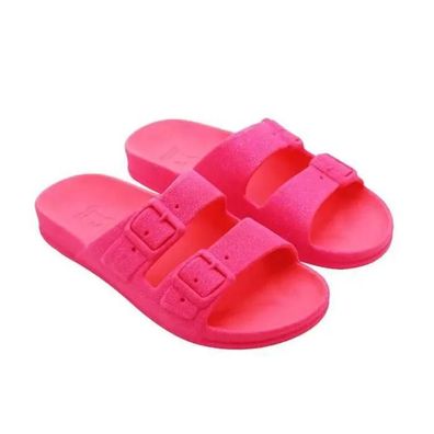 Claquettes Cacatoes Neon in leuchtendem Rosa