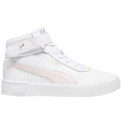 Sneakers Puma Carina 2.0 Mid Weiß-Rosa
