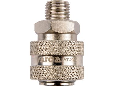 Druckluftkupplung Schnellkupplung Außengewinde 1/4“