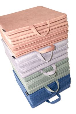 Jeflex Spielmatte Turnmatte klappbar VELVET DELUXE 120 x 120 x 6 cm OEKO-TEX100