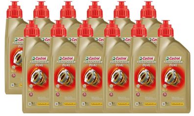 Castrol Transmax Dual 12x1 Liter Doppelkupplungsgetriebeöl DSG