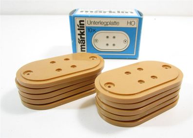 Märklin H0 7251 M-Gleis Unterlegplatte 3mm 10 Stück OVP (81k)