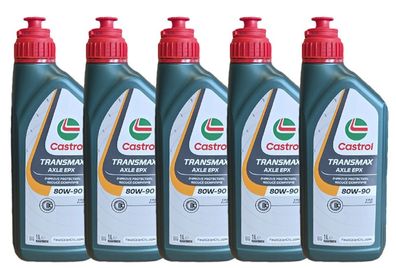 Castrol Transmax Axle EPX 80W-90 5x1 Liter Achsgetriebeöl GL 5