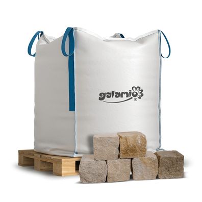 Galamio Sandsteinpflaster 15/17 » gesägt & gebrochen « 1000kg