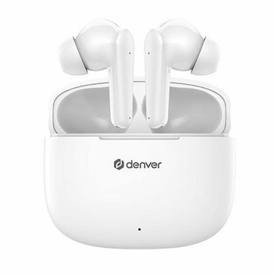 ßcouteurs Denver Bluetooth Blanc TWE-48W