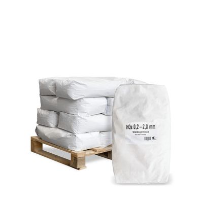 Galamio Quarzsand 0,2 - 2,0 mm 25kg x 12 Sack 300kg Palette