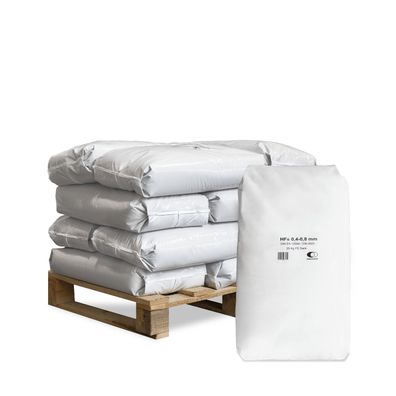 Galamio Filtersand 0,4 - 0,8 mm 25kg x 12 Sack 300kg Palette Körnung 0,4 - 0,8