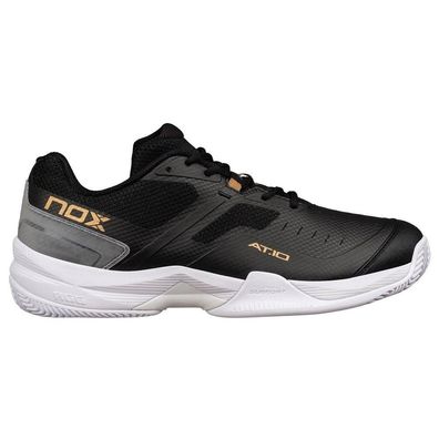 Sportschuhe Nox AT10 Pro fér Padel, schwarz/gold