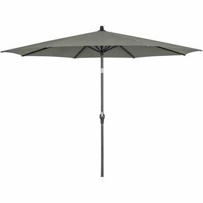 Avio Mittelstockschirm anthrazit/olive Ø 300cm Gestell Alu anthrazit, Streben Stahl,