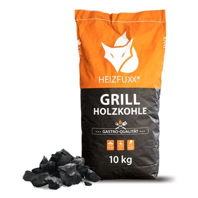 Heizfuxx Grillholzkohle » Gastro-Qualität « 10kg
