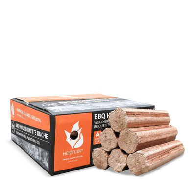 Heizfuxx BBQ-Buchenholzbriketts 18kg