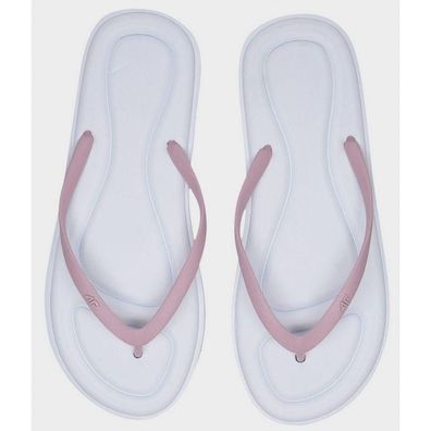 Sandalen 4F Weiß Rosa Komfortable Lifestyle-Tongs