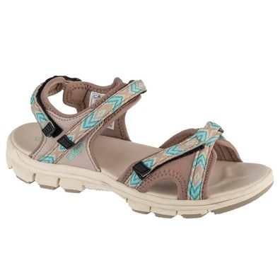 Sandalen CMP Almaak beige mit blau