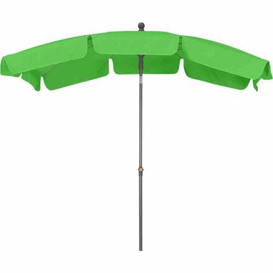 Tropico Mittelstockschirm limette 210x140cm Sonnenschirm Terrassenschirm grün