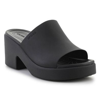 Mules Crocs Brooklyn Slide Heel schwarz