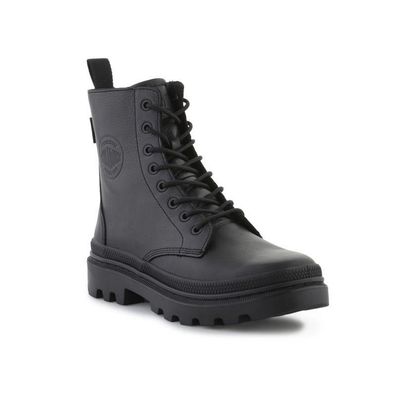 Bottines Palladium Pallatrooper Off Lth schwarz