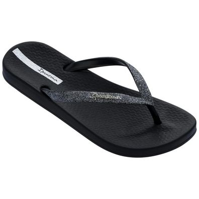 Flip-Flops Ipanema mit anatomischer Sohle und Glitzer-Riemen