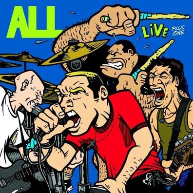 All - Live Plus One 2LP ( Blue Yellow US Edit. Vinyl)