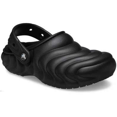 Sabots Crocs Classic Lined Overpuff schwarz