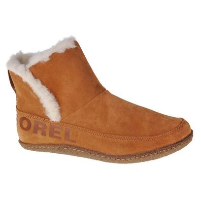 Stiefelette Sorel Nakiska Bootie Braun Weiß