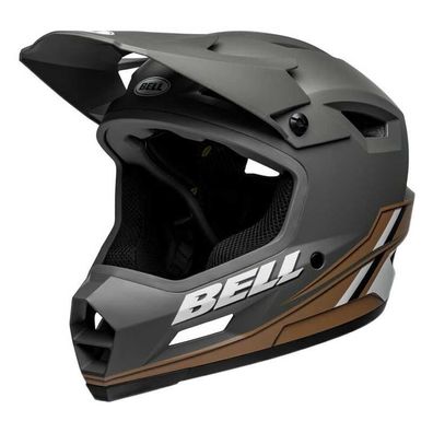 Helm Bell Sanction 2 DLX Mips grau dunkel / beige