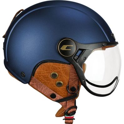 Fahrradhelm CGM Ebi Vintage Blau Satin