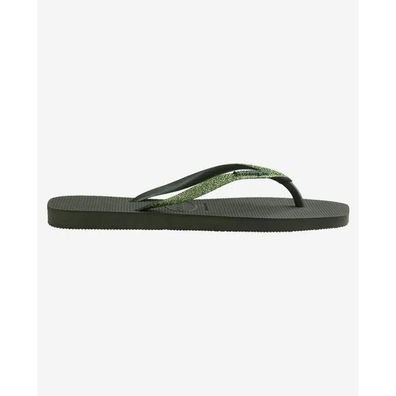 Tongs Havaianas Square Glitter Grén Olive