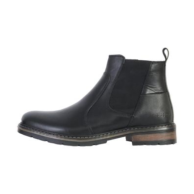 Chelsea Boots Redskins Elster Leder Schwarz