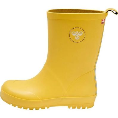 Bottes Hummel Rubber Gelb, wasserdicht, mittelhoch