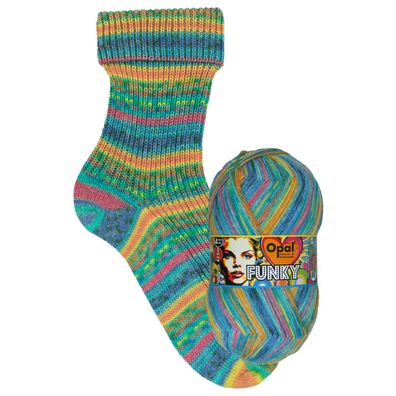 Opal FUNKY 4-fach Pullover- und Sockenwolle 100 g, 425 m