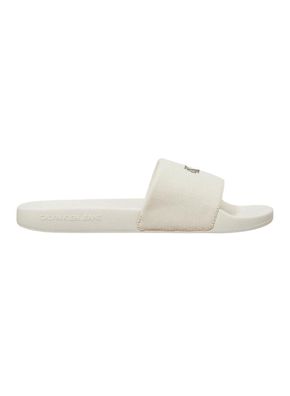 Sandalen Calvin Klein Beige Monogram Hardware