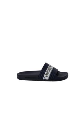 Claquettes Armani Blau Komfortable Herren Sandalen