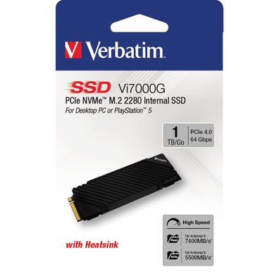 SSD Verbatim Vi7000G 1TB NVMe M.2 2280 PCIe 4.0