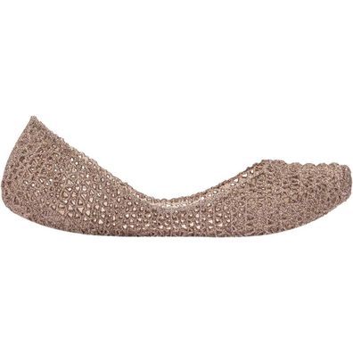 Ballerinas Melissa mit glitzerndem PVC-Effekt