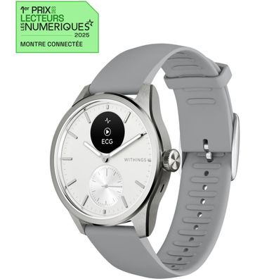 Smartwatch Withings ScanWatch 2 Weiß, 42 mm, Gesundheitséberwachung