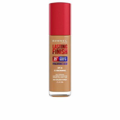 Rimmel London Lasting Finish Hydration Boost Spf20 350-Golden Honey 30ml