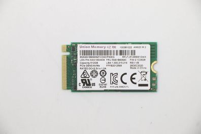 SSD Lenovo 512GB PCIe M.2 UMIS AM620