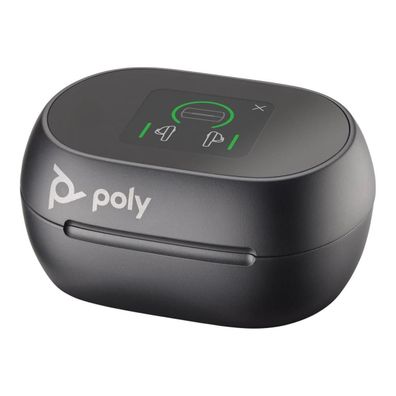 Kabellose Kopfhörer Poly Voyager Free 60+ UC M, Schwarz