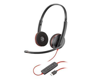 Kopfhörer Poly Blackwire 3220 USB-C professionell
