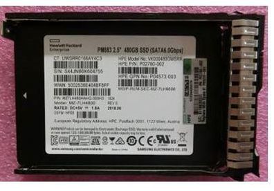 SSD HP 480 GB SATA 2,5 Zoll