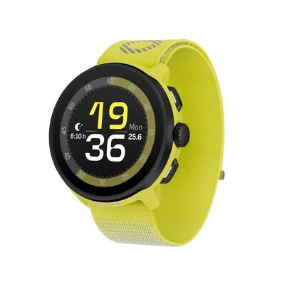 Smartwatch Suunto Run Lime mit GPS und Herzfrequenzmessung