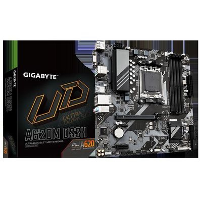 Mainboard Gigabyte A620M DS3H fér Gaming