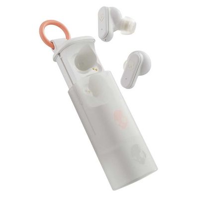 Kabellose Ohrhörer Skullcandy Dime Evo Weiß mit Orange Akzente