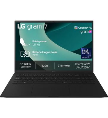 Laptop LG Gram 17 17Z90TL-G. AU8BF mit Intel Core Ultra 7