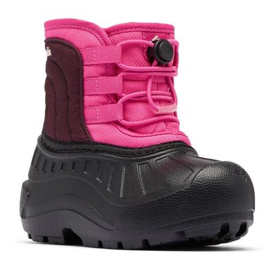 Kinder Schneestiefel Columbia Powderbugâ?¢ Snowliteâ?¢ schwarz und rosa