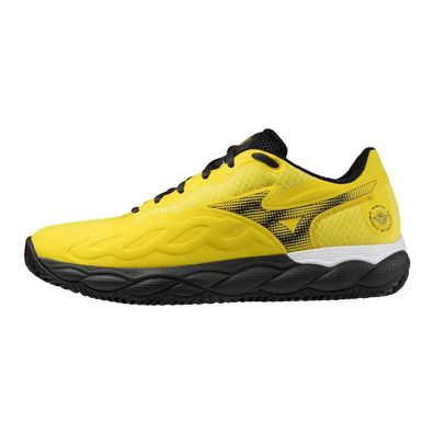 Padel Schuhe Mizuno Wave Enforce Court Gelb und Schwarz